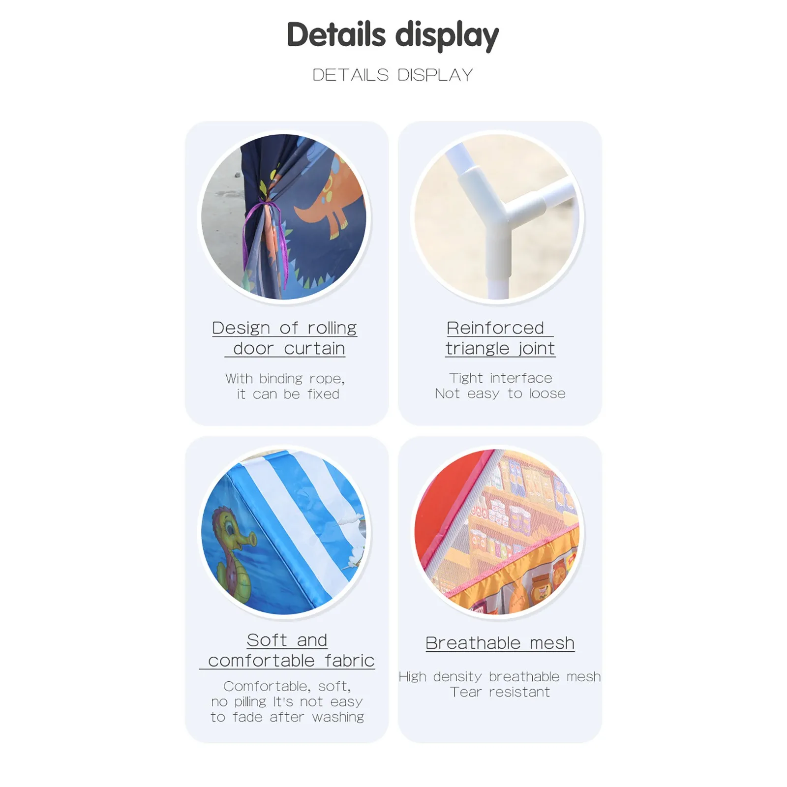

Playhouse Outdoor Dessert Shop Children's DIY Tent Play Tent Kids Pretend Playhouse tendas de brinquedo tentes de jeu #1