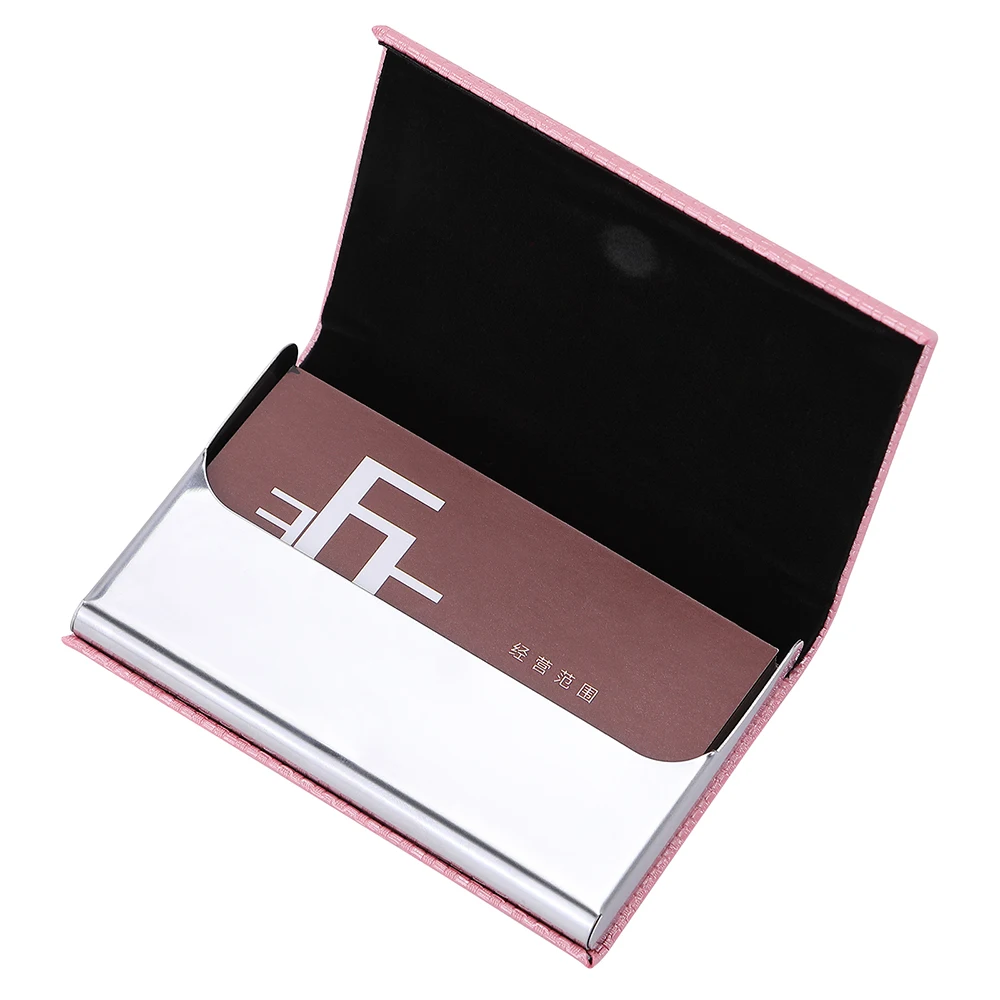 Креативный Повседневный чехол унисекс для визиток алюминиевый держатель из