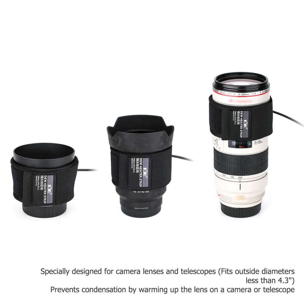 USB-подогреватель для объектива нагреватель полоса вечернее средство удаления