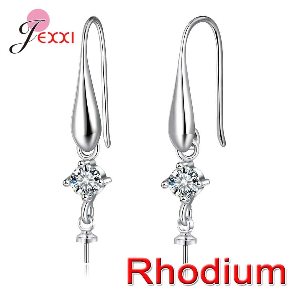 Дешевая цена серебро 925 пробы сделай сам аксессуары для изготовления ювелирных