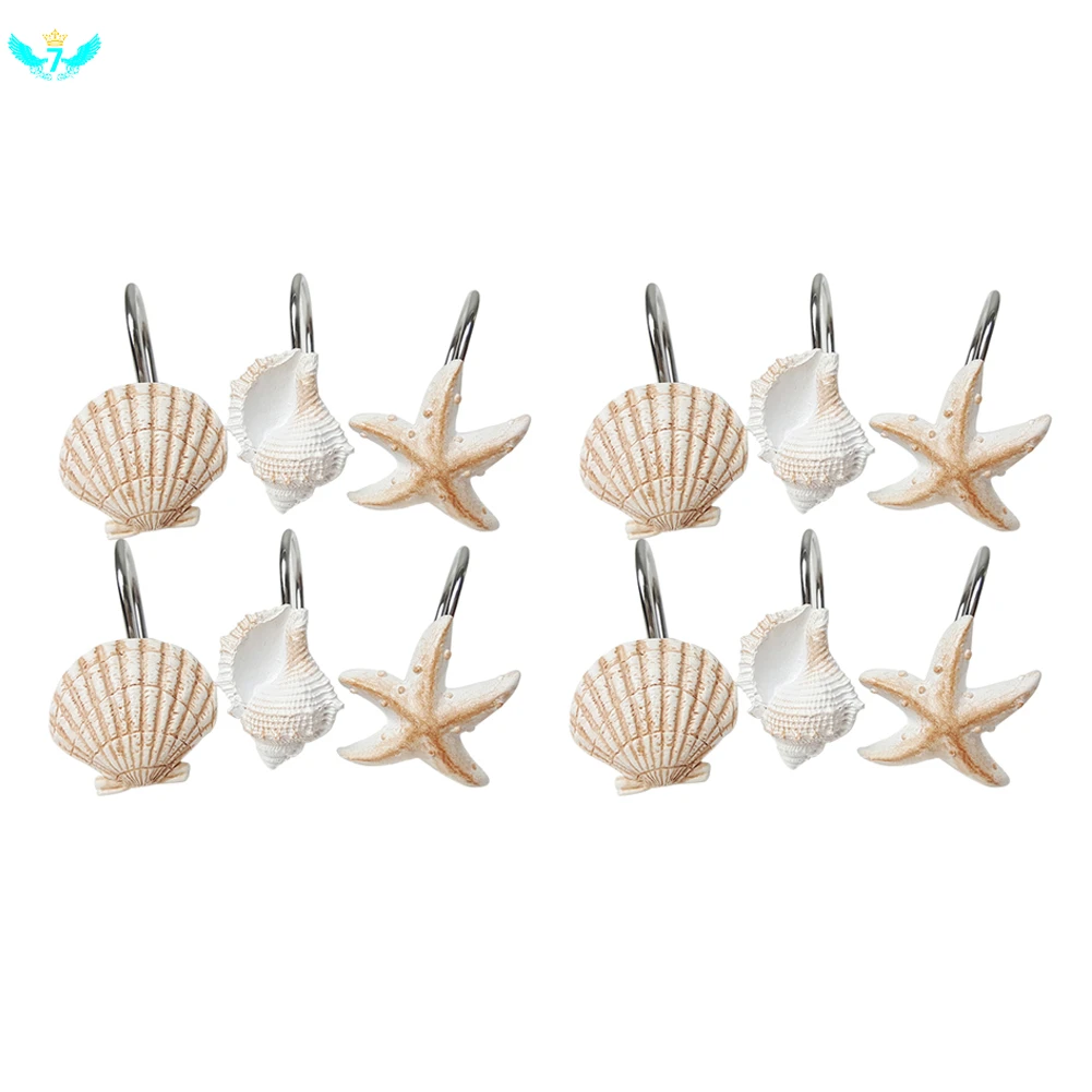 12 шт. металлические занавески для душа из нержавеющей стали | Дом и сад