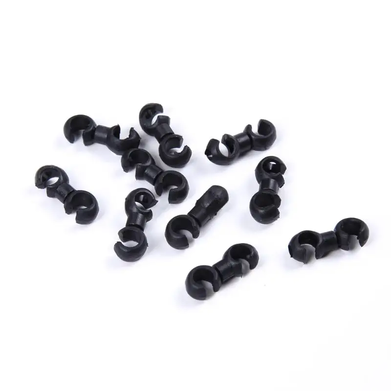 10 шт. клипсы-направляющие для горного велосипеда кабель тормозного механизма S |