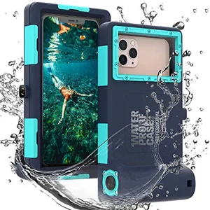 professional 50ft diving phone case for iphone 11 12 pro xr xs max 6 7 8 plus universal waterproof case for iphone se 2020 funda free global shipping