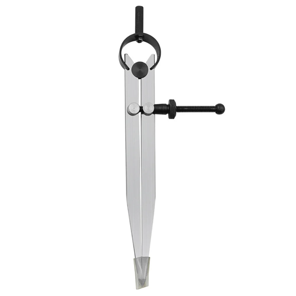 

Carbon Steel Divider Wheel Compass Leather Stitch Hole Distance Measure Compass Leather Divider Device Rotary Cutter Line