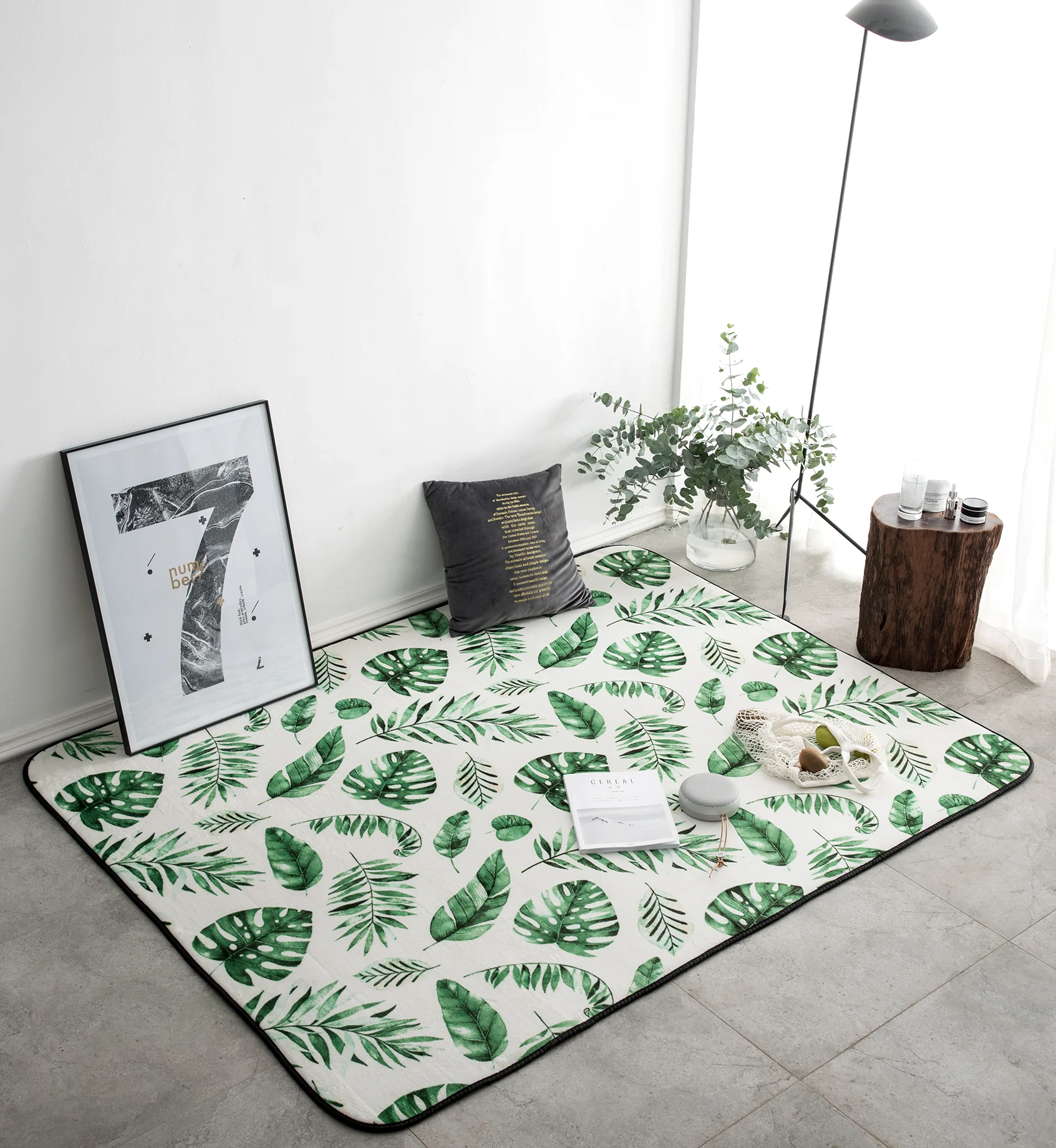 Alfombra suave para sala de estar Felpudo baño antideslizante прямоугольной формы для детей | Дом и сад