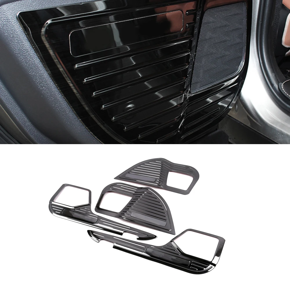 

For Lexus UX 2019 2020 2021 Car Accessory Stainless Steel Inner Door Anti-kick Pad Cover Trim Frame Interior Decoration Molding