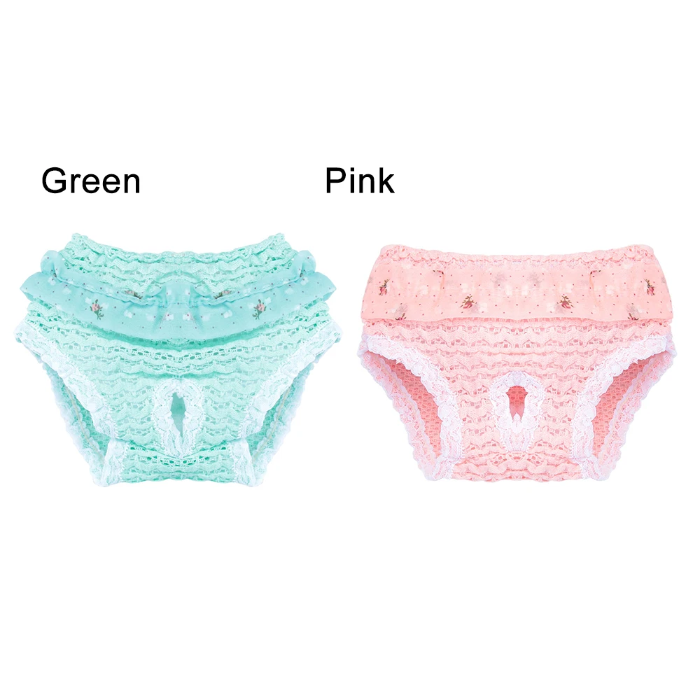 1 шт. симпатичная эластичная дышащая шифоновая одежда физиологические штаны для