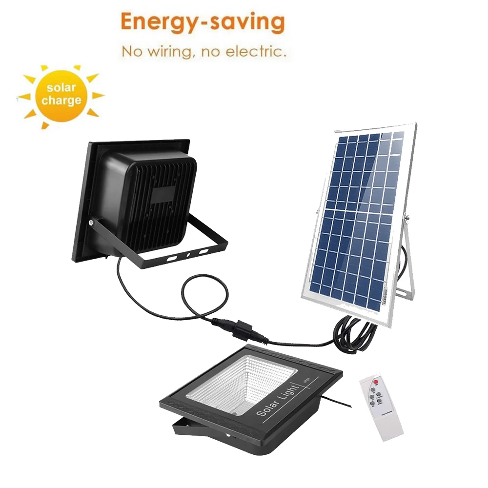 Водонепроницаемый светодиодный светильник на солнечных батареях настенный