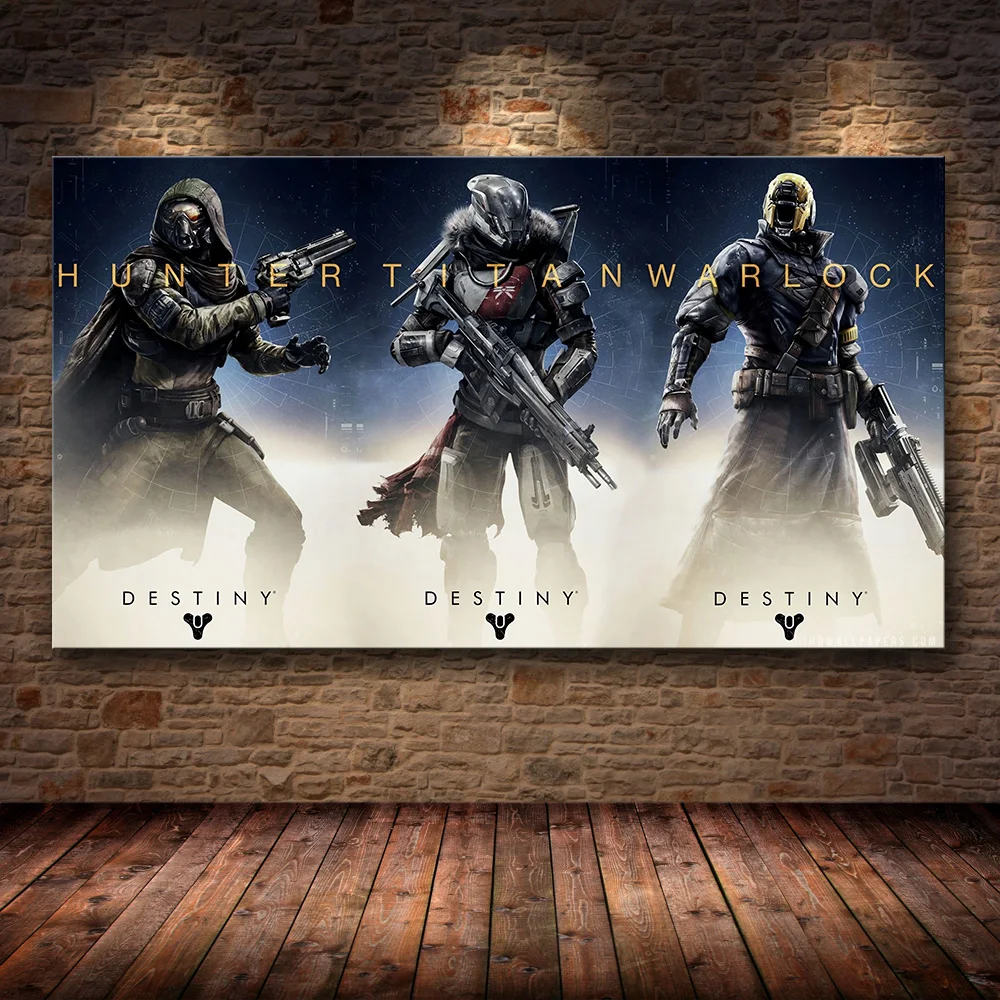 10 Destiny 2 видео игры настенный художественный холст плакат HD печатает фотографии для Гостиная украшения дома 108*60 см* 90*50 см 70*40 см - Цвет: 10