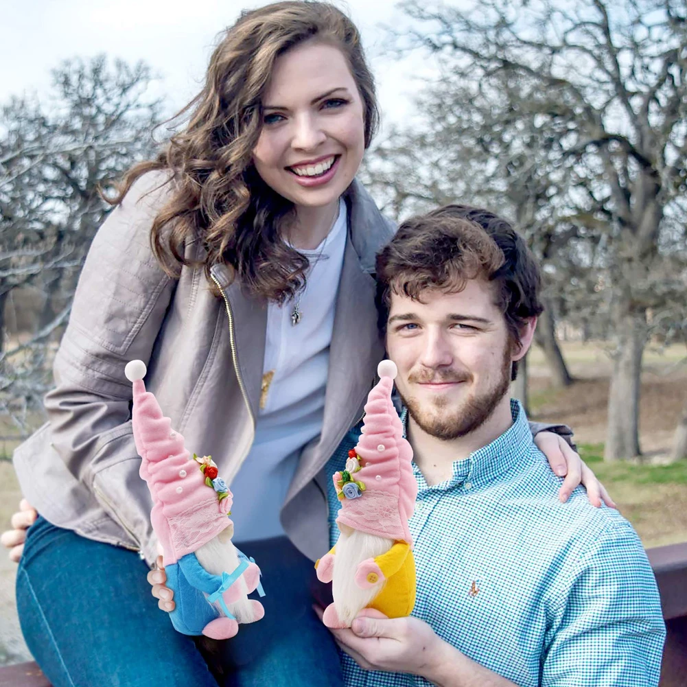 Беслицевая плюшевая кукла Tomte Шведский гном весенние цветы карликовая эльф