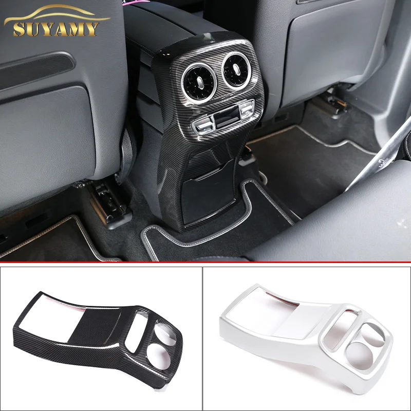 Rear Air Conditioning Outlet Anti-Kick Protective Cover For Mercedes Benz G Class W463 G350 G500 G55 G63 2019-20 Car Accessories