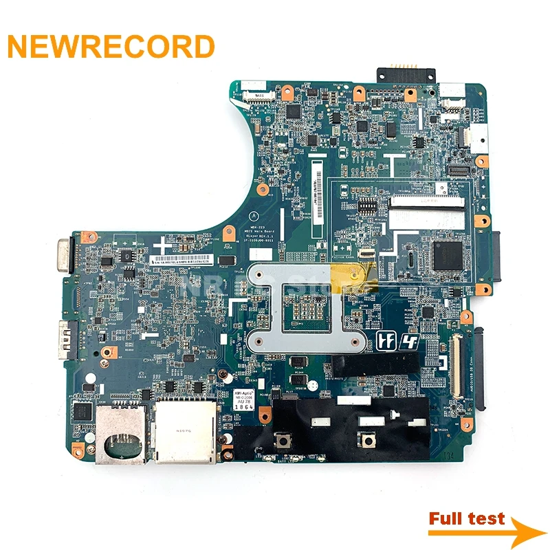 NEWRECORD A1794340A MBX-223 M971 For SONY Vaio VPCEB laptop motherboard HM55 Intel HD GMA ddr3 Free i3 CPU main board full test enlarge