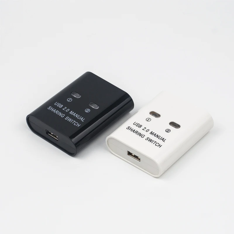 2-портовый USB ручной коммутатор usb2.0 концентратор 2 в 1 два компьютера поделиться одним принтером устройство usb sharer