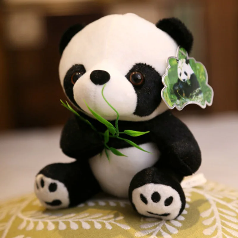 Хорошее качество сидячая мама и ребенок панда плюшевые игрушки мягкая медведь