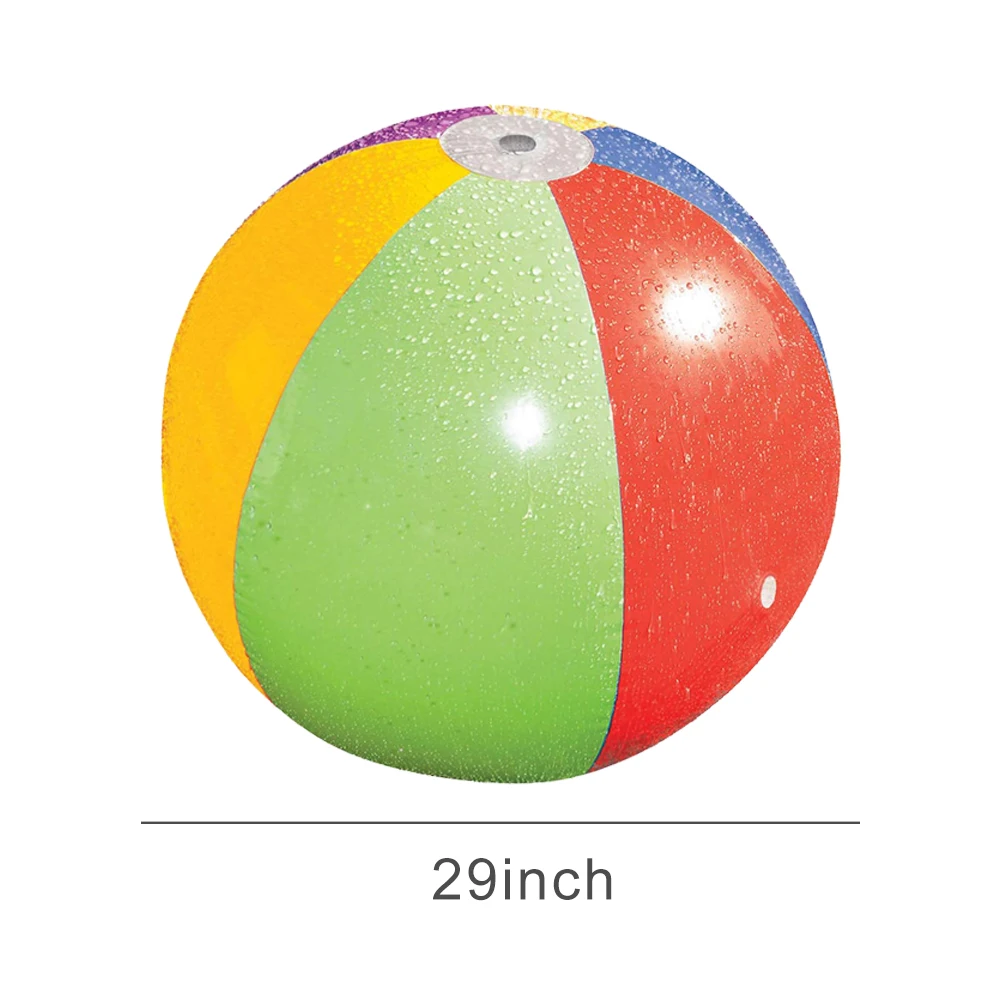 

Summer Beach Inflatable Water Jet Ball Interactive Toy Children's Beach Throwing Ball Sports Educational Water Jet Toy Ball