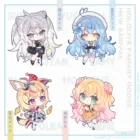 Хололив Vtuber Youtuber новая милая игра акриловая фигурка брелок сумки кулон Аниме подарок шиширо Ботан мосузу Nene Omaru Полька