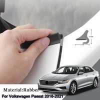 diy car seal strip windshied spoiler filler protect edge weatherstrip strip sticker accessories for volkswagen passat 2018 2021