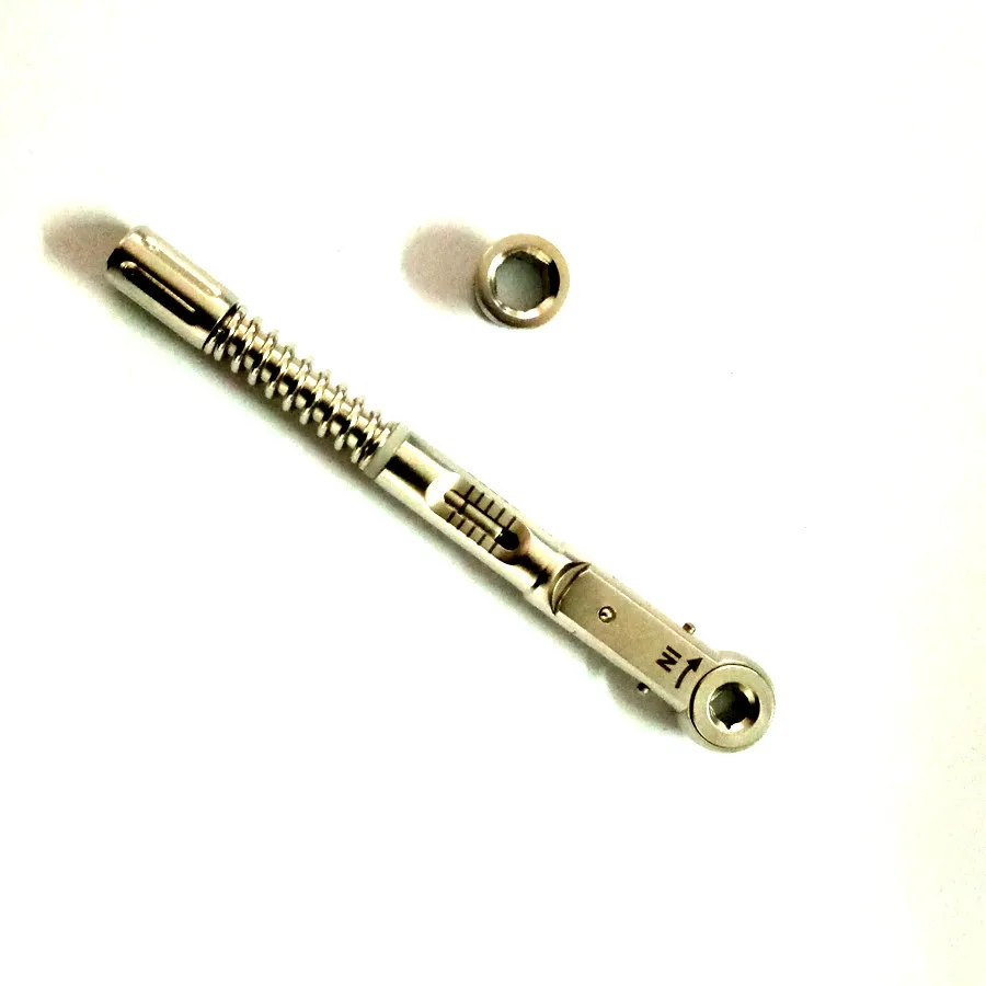 Stainless steel Dental Implant Torque Ratchet Wrench Tool TOP GERMAN QUALITY,10.5 MM , 10-50 NCM Top Quality With Drivers
