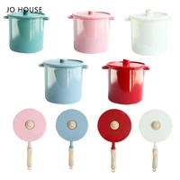 jo house kitchen miniature high pot pan 16 dollhouse minatures model dollhouse accessories