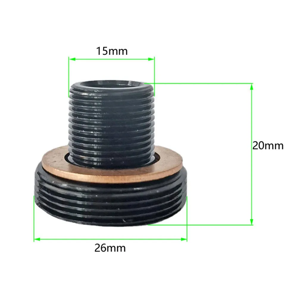 Велосипедный Кривошип Chainset рычаг крепежный болт винт M15 26 мм сплав винты