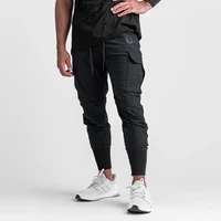 sports pants fitness casual trousers thin section loose quick drying binding feet running training mens overalls
