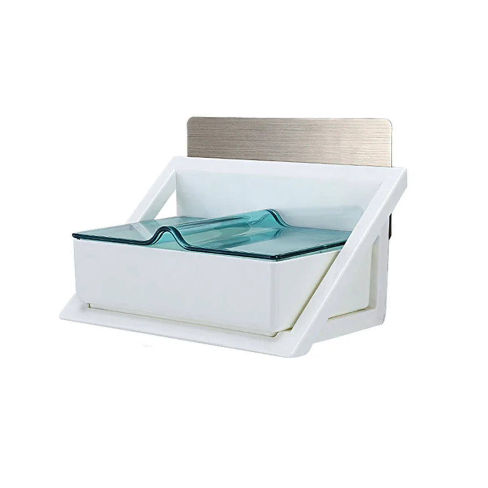 Пластиковый стеллаж для хранения корзина ювелирных изделий в ванную