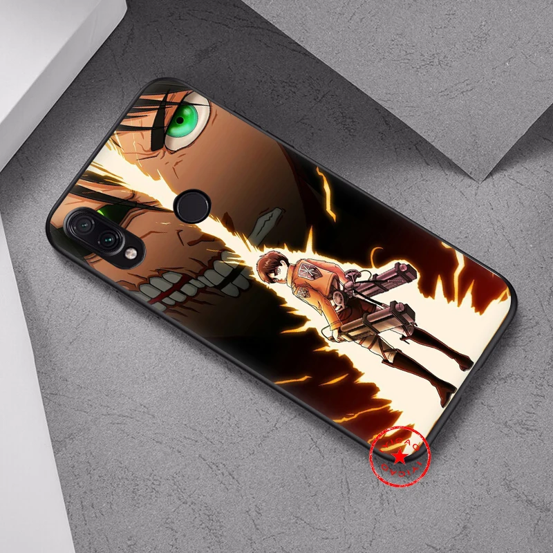 Классный мягкий чехол Attack on Titan для Xiaomi Redmi Note 8 7 6 5 Pro 5A 4X Prime силиконовый |