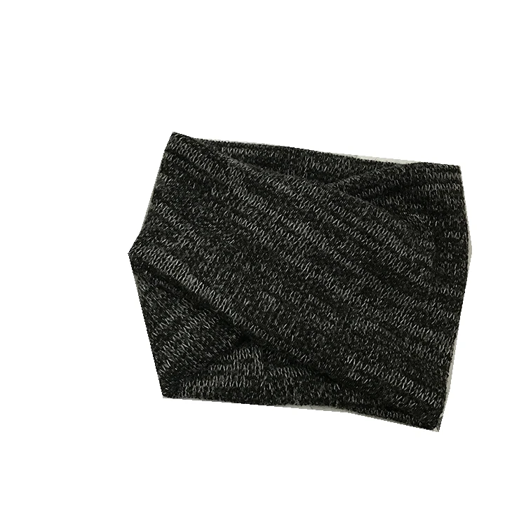 2020 Новейшая модная Зимняя шерстяная теплая повязка на голову волосы &quotтюрбан&quot