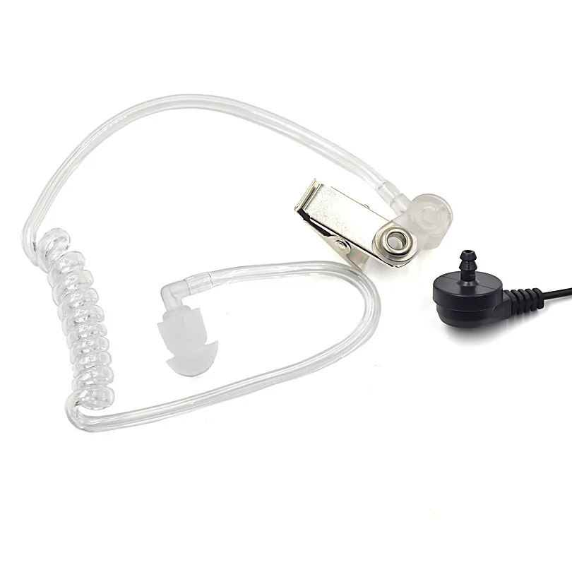 XQF 10 шт. Air трубчатые наушники гарнитура с микрофоном PTT для Kenwood Baofeng UV5R