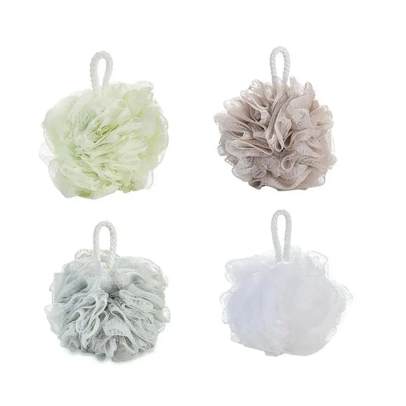 

Super Soft Flower Bath Ball Bath Foam Bath Ball 50g, Ball Bathroom Body Cleansing Skin Accessories, D1N9