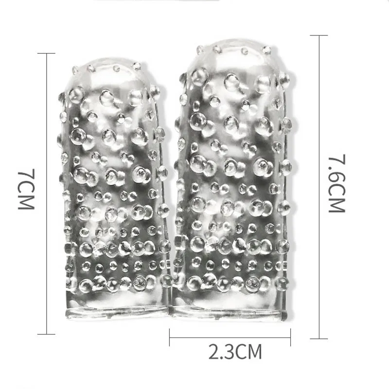 2 штуки Белая Прозрачная мягкая силиконовая секс игрушка для взрослых пар