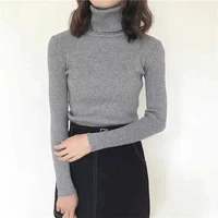 High quality high neck sweater womens underlay sweater 2020 new long sleeve warm and slim fashion pullover jumper long sleeve