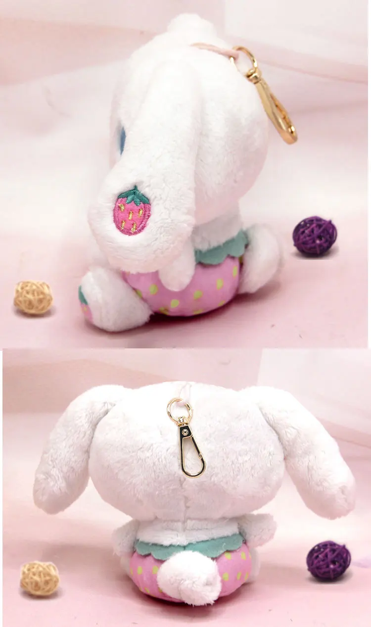 Японская веб-звезда ins sanrio Клубника HelloKitty Cinnamoroll плюшевые игрушки Мелодия плюшевый кулон пудинг PC Собака висячая пряжка