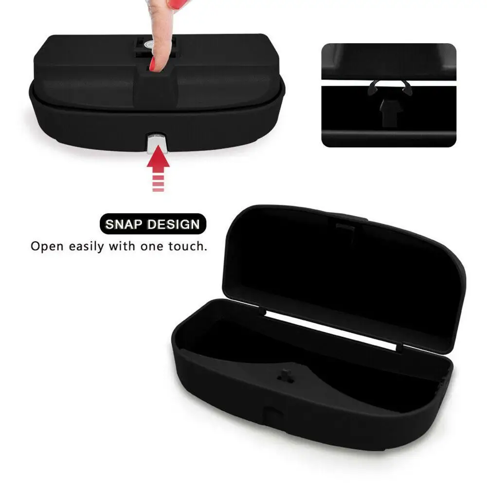 

Автомобильная оправа для очков солнцезащитный козырек зажим Солнцезащитный козырек автомобильный зажим универсальная защитная коробка Ч...