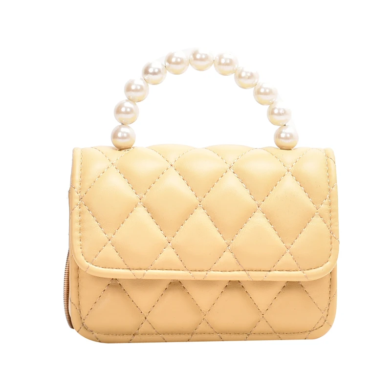 

Mini Tote bag 2020 Summer High-quality PU Leather Crossbody Bags Lady Pearl Design Small Shoulder Bag Travel Handbag and Purses
