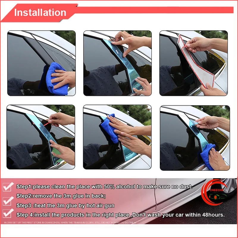 Молдинговая отделка для порога рамы автомобильной двери из нержавеющей стали BMW