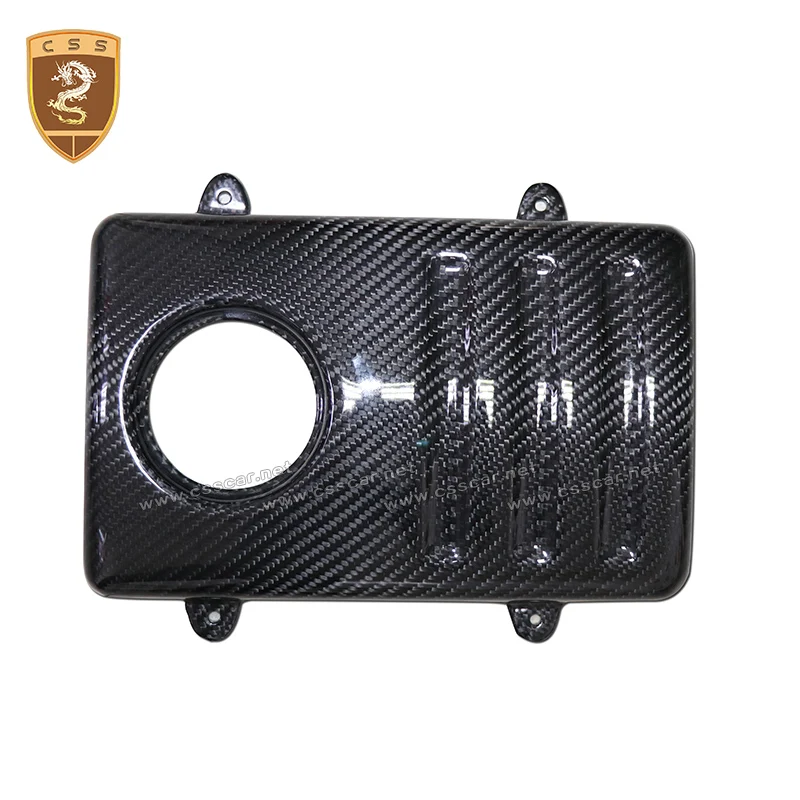 Замена крышки двигателя из настоящего карбона подходит для Ferrari F430 2004 - 2009 модификации автомобильного стиляния.