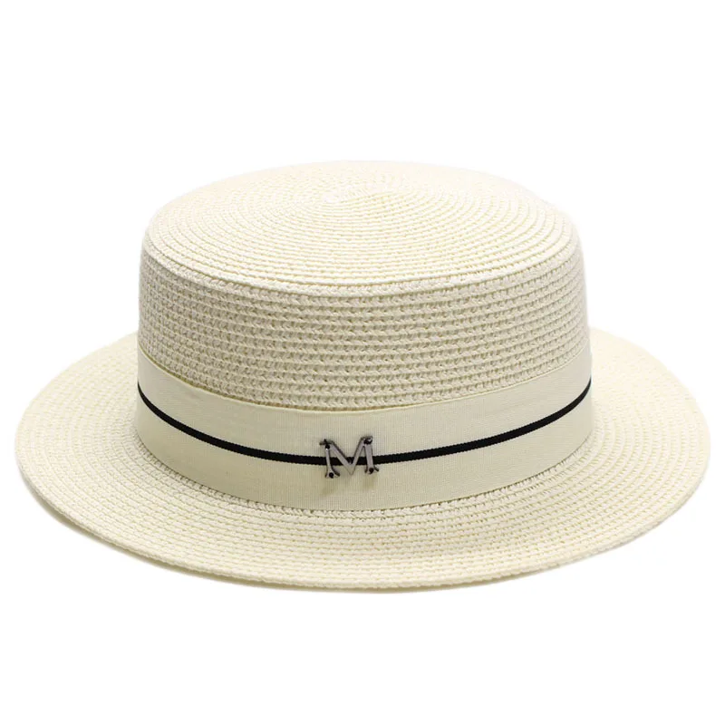 Новинка Простые сандалии на плоской подошве Топ белая шляпа элегантные модные