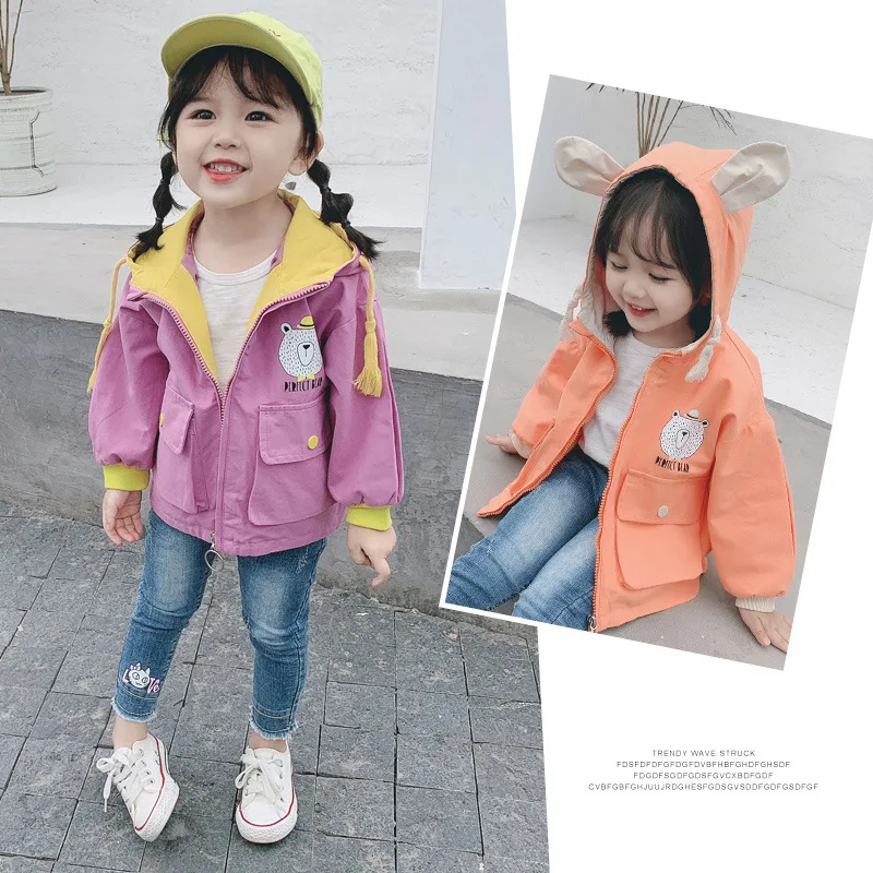 

Cute Spring Autumn Coat Girls Kids Outerwear Teenage Top Children Clothes Costume Evening Party High Quality
