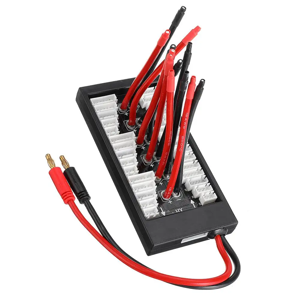 Сделай сам штекер 2-6S Lipo батарея параллельная Плата Поддержка для IMAX B6 ISDT Q6 HOTA H6 Pro