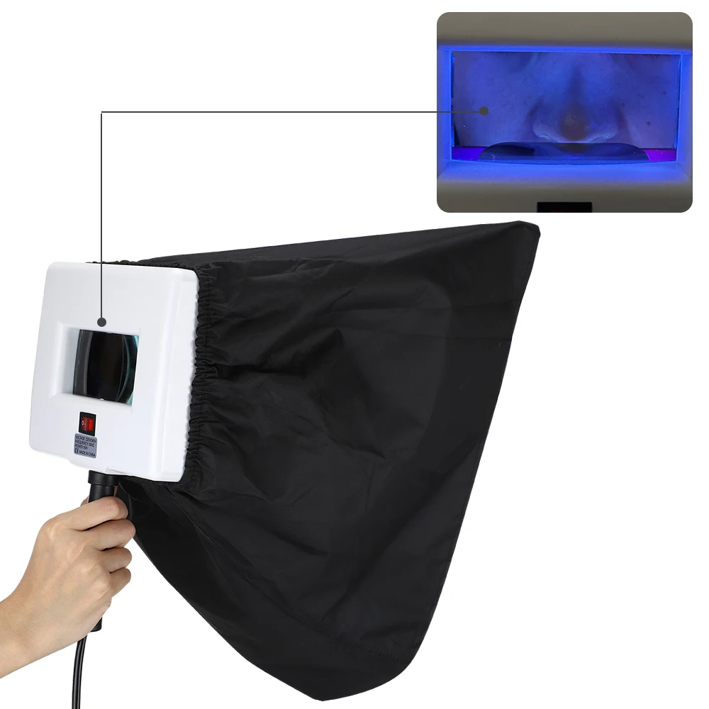 УФ-анализатор кожи AGDOAD деревянная лампа оборудование для тестирования лица