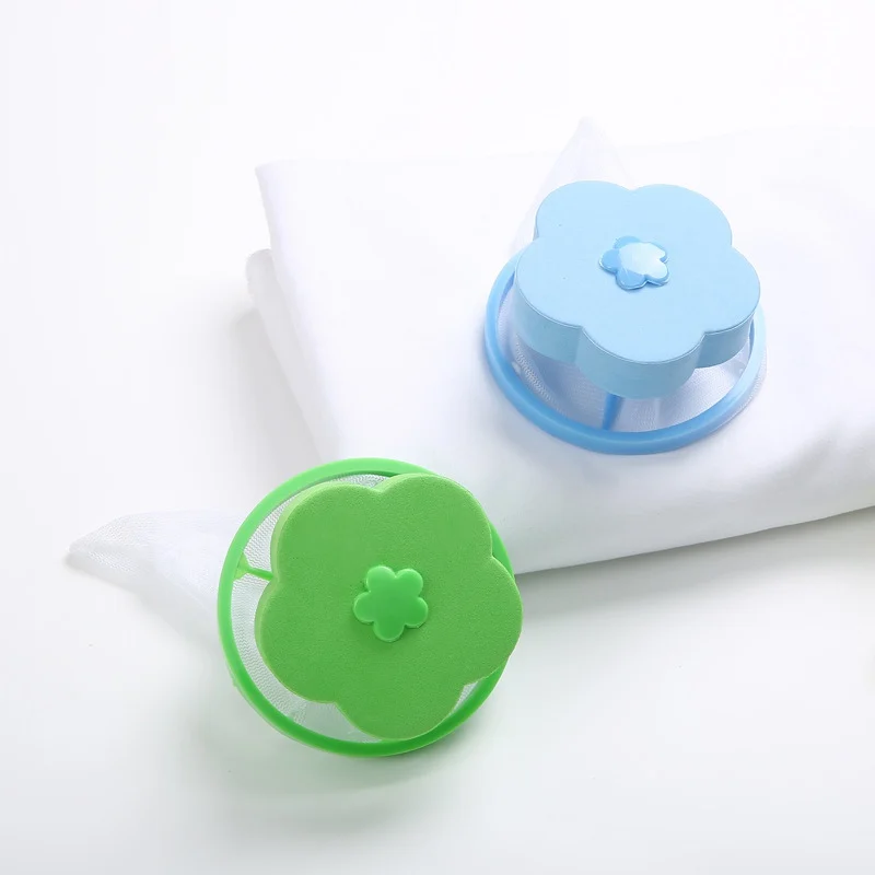 Многоразовая стиральная машина плавающая сетка ловушка для волос фильтр