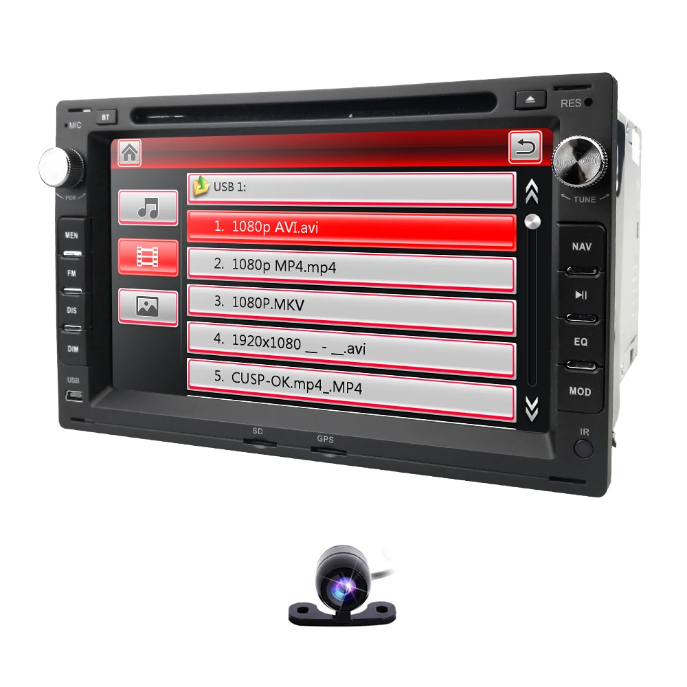 7 &quotRDS BT GPS Bluetooth Автомобильный DVD плеер для VW Golf 4 T4 LUPO POLO Passat B5 Sharan все гольфкарты