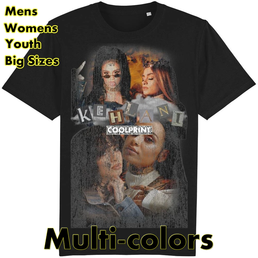 

Kehlani Shirt hypebeast vintage 90s rap t shirt Famous Breathable Oversized Mens Fashion Originality Graphic T