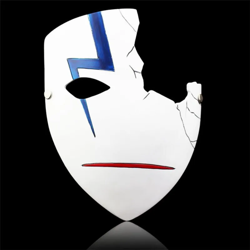 GH6 взрослые Японские Аниме темнее чем черные белые маски Hei полулицевая маска на