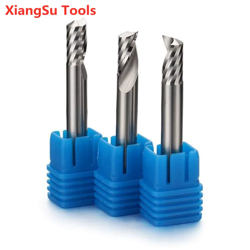 

D6-D8-D10mm 1Flute Hrc45 Endmill Carbide Cnc Maching Milling Cutting Tools Acrylic,Pvc,Wood,Plastic Use