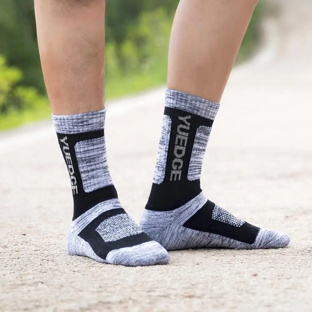 3 пары мужские носки из чесаного хлопка с махровой подушкой|socks hiking|outdoor hiking sockssocks