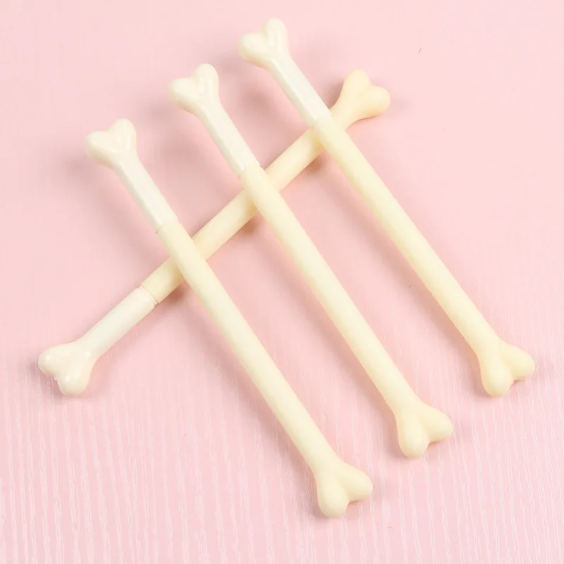 4 шт. новые творческие мягкая ручка Bone Форма медсестра 0 5 мм гелевая penStudent учителя