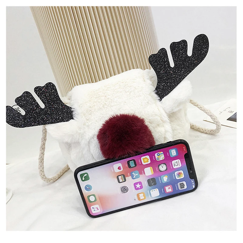 Сумка через плечо с красным носом | Багаж и сумки