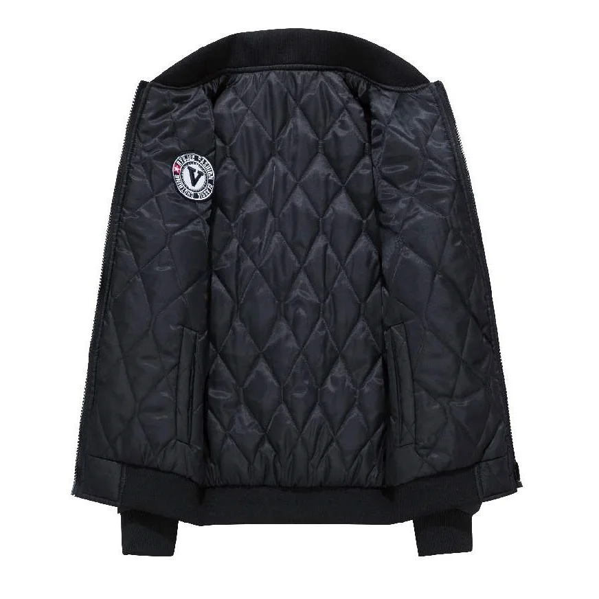 

Spring Autumn Windbreaker Men's Bomber Jacket Baseball Motorcycle Black Moto Pilot Coat Aviator Tactical Military Army Bomb Male